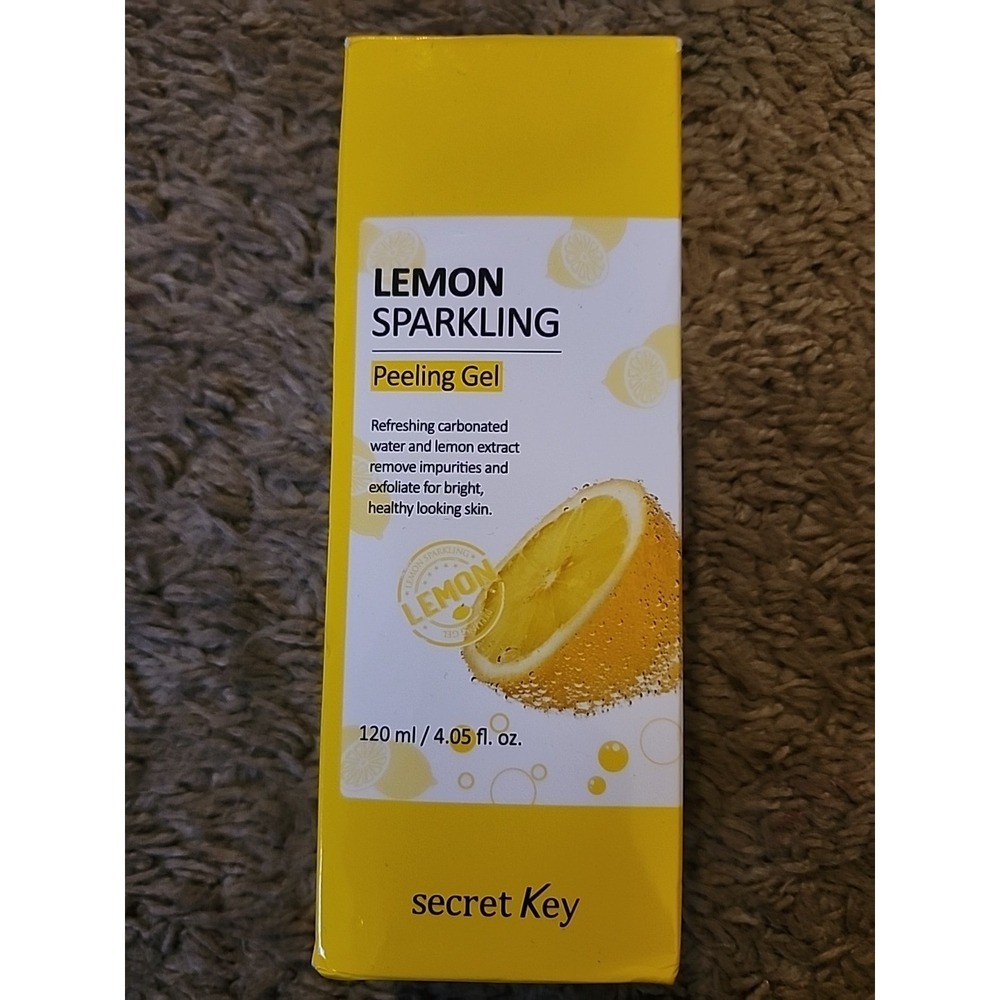 Secret Key Lemon Sparkling Peeling Gel 120ml 4.05oz NEW